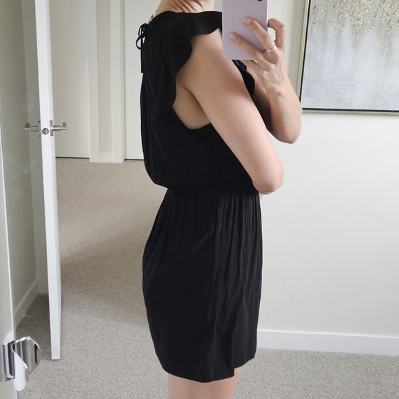 ARITZIA BABATON black dress size 2 - Picture 3 of 5